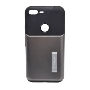 CASE Google Pixel XL Spigen Slim Armor Kickstand Air Cushion Technology Gunmetal