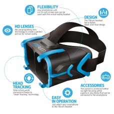 Fibrum Pro Portable Virtual Reality Kit For 4 To 6 Inches Screen Smartphones Fibrum Pro Portable Virtual Reality Kit For 4 To 6 Inches Screen Smartphones