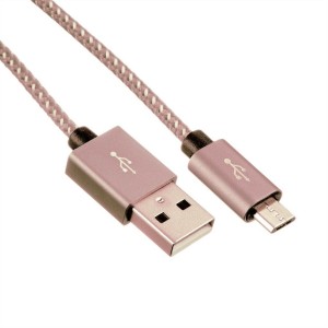 Blackweb Bwb17wi009 6ft. Micro Usb Cable Fibre Braiding For Durability