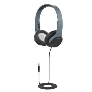 Onn Brand On-ear Headphones Black Connects Smartphones Stereos & Computers