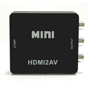 Blackweb Bwa18av004 Hdmi To Composite Av Adapter