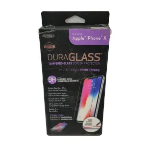 Tempered Glass Screen Protector For Iphone X 9h Hardness Writeright Duraglass 