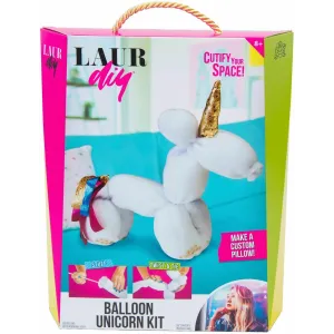 LaurDIY Balloon Unicorn Craft Kit Kids School Sawing Stuffed Animal Plush