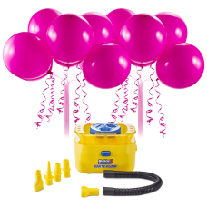 Zuru Buncho Balloons Party Balloon Electric Air Pump Starter Pack,16 Pack Pink Zuru Buncho Balloons Party Balloon Electric Air Pump Starter Pack,16 Pack Pink