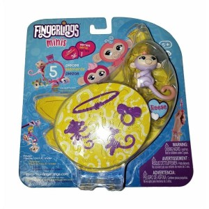 Fingerlings Minis, 5pc Reese Set, (3 Figurines, 1 Bracelet, 1 Charm)