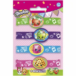 4 Shopkins Party Gifts Loot Favors Friendship Rubber Bands Bracelets