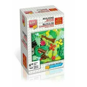 Block Tech Assorted Trees Plants Bushes Flowers Building Blocks