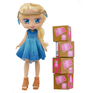 Boxy Girls Willa Fashion Doll - New! Surprise Set with 4 Blind Boxes