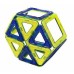 Magformers Classic 14 Pieces, Yellow, Blue, Magnetic Geometric Tiles Stem Toy Magformers Classic 14 Pieces, Yellow, Blue, Magnetic Geometric Tiles Stem Toy