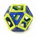Magformers Classic 14 Pieces, Yellow, Blue, Magnetic Geometric Tiles Stem Toy Magformers Classic 14 Pieces, Yellow, Blue, Magnetic Geometric Tiles Stem Toy