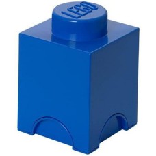 Lego Blue Storage Box Brick 1 Bright Knob 5 In X 5 In X 7 In Lego Blue Storage Box Brick 1 Bright Knob 5 In X 5 In X 7 In