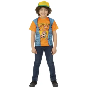 Stranger Things Dustin's Roast Beef T-shirt Child Halloween Costume Large 10-12