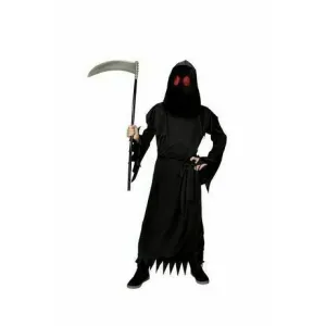 Partyholic Phantom Of Darkness Death Halloween Costume Childs Large 10-12 