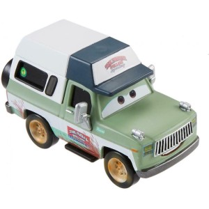 Disney Pixar Cars Roscoe Thunder Hollow Deluxe 2020 Cracked On Retail Box