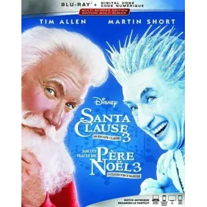 Santa Clause 3 The Escape Clause (blu-ray) Tim Allen Martin Short Very Good