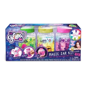 So Glow DIY 3 Pack Mini Jar Assortment Color JAR May Varied