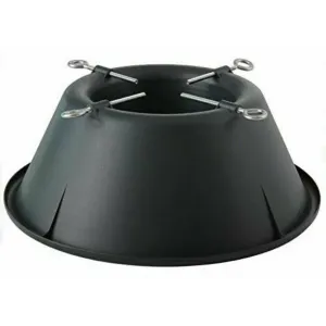 Fresh-cut Tree Stand for Holidays - Holds Up to 80 lbs Dark Green 19 in Diameter