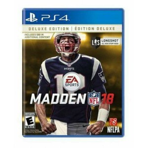 Madden NFL 18 DELUXE Edition: Playstation 4 PS4 ESRB E NFLPA LONGSHOT