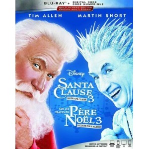Santa Clause 3 The Escape Clause (blu-ray) Tim Allen Martin Short Very Good