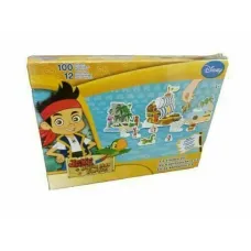 Disney Jake & Never Land Pirates 3D Sticker Kit,100 Stickers 3+ Build & Decorate