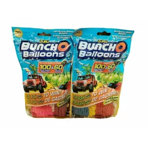 Bunch O Balloons, 2 Packs Of 100 Self-sealing Water Instant Party Game Outdoor