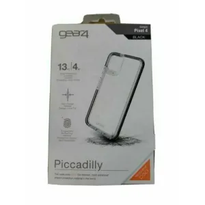 Gear4 Piccadilly Series Case For Google Pixel 4 - Clear/Black