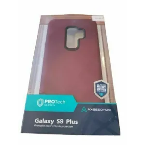PROTECH Galaxy S9 Plus Case Hybrid Tough Shockproof Military Certified Burgundy