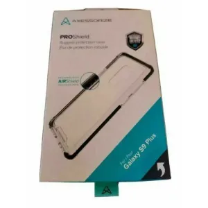 PROShield Galaxy S9 Plus Case Hybrid Tough Shockproof Military Cert Clear/Black