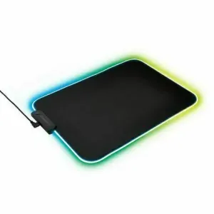 Blackweb Led Rgb Lighting Gaming Mouse Pad Mat For Pc Laptop (rvb) 35mmx25mm