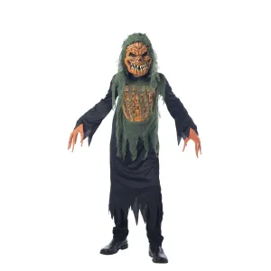 Way To Celebrate! Boys Hollowed Halloween Costume Jack-m Orange Medium (8-10)