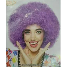 Way To Celebrate Halloween Disco Afro Clown Wig Adult One Size Costume Accessory