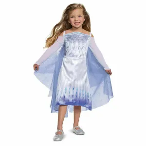 Brand New Disney Frozen 2 Elsa Toddler Halloween Costume Blue Girls Small  (2T)