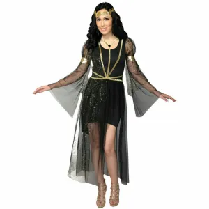 Egyptian Glam Goddess Fancy Dress Halloween Costume Women Medium (8-10)