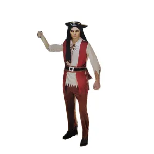 Partyholic Man Cruel Seas Captain Costume Halloween Xl (40-42)