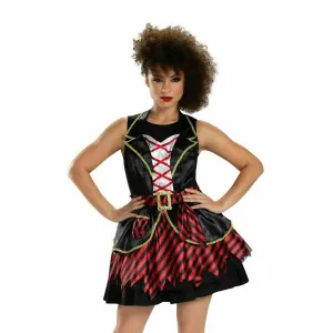 Way To Celebrate Halloween Women's Pirate Apron Multi One Size Fits All