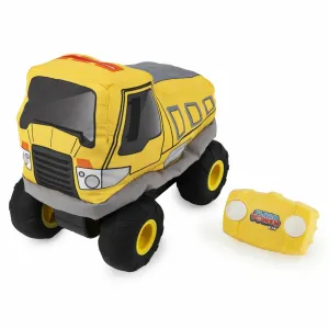 Plush Squeezable Rc Racer Dump Truck Soft Body Tires & 2 Way Steering (2c)