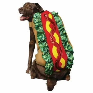 Hot Dog Dress Up Funny Pet Costume Halloween Party Outfit Clothes Sausage Xlarge