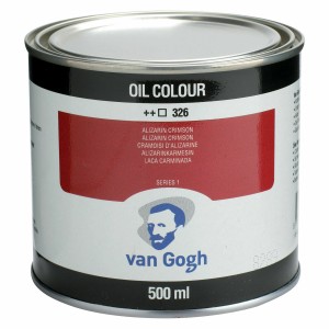 Van Gogh Oil Color, 500ml Can Alizarin Crimson RED 326