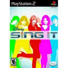 Disney Sing It, Disney Interactive Studios, PlayStation 2 WITH CASE And MANUAL Disney Sing It, Disney Interactive Studios, PlayStation 2 WITH CASE And MANUAL