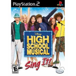High School Musical Sing It Playstation 2 Ps2  Video Game Disney Ps 2