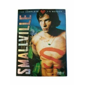 Smallville Complete Seasons 1-5 DVD Tom Welling, Kristen Kreuk (NO DIGITAL)