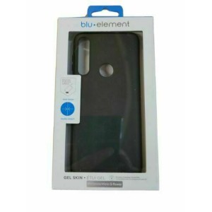 Blu Element Gel Skin Case Black For Moto G Power Cases