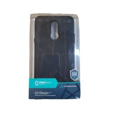 Shockproof Heavy-Duty Case For LG Stylo 4+ LMQ710WA Black