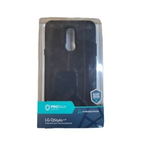 Shockproof Heavy-Duty Case For LG Stylo 4+ LMQ710WA Black
