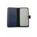 Premium Design For IPhone X And XS Case Soft Folio Wallet Case Navi Blue Premium Design For IPhone X And XS Case Soft Folio Wallet Case Navi Blue