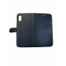Premium Design For IPhone X And XS Case Soft Folio Wallet Case Navi Blue Premium Design For IPhone X And XS Case Soft Folio Wallet Case Navi Blue