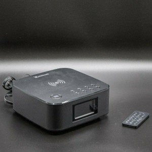 Blackweb Soundblock Ii Clock Radio With Qi Charging 