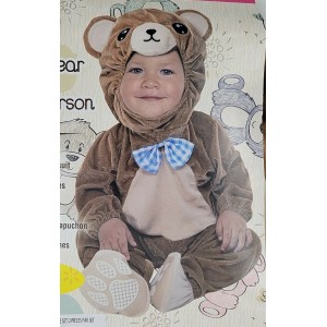 Brown Bear Belly Babies Boys Toddler Animal Halloween Costume (12-18)