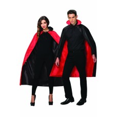 Way To Celebrate Reversible Cape Halloween Costume Accessory Black & Red Way To Celebrate Reversible Cape Halloween Costume Accessory Black & Red