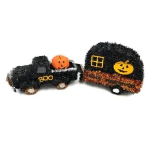 Way To Celebrate Truck With Camper 22in X 7in X 4in Decoration Halloween